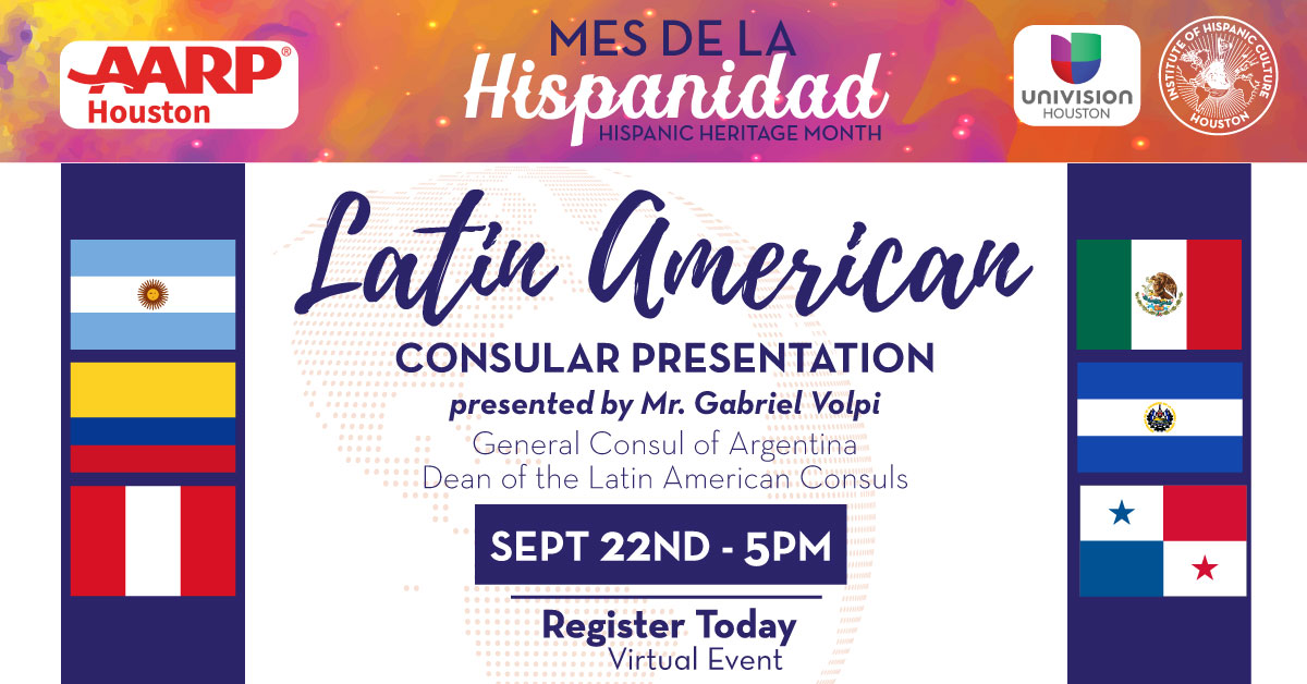 Consular Presentation - El impacto de nuestra cultura en América @ Online Event